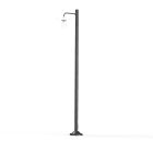 Roger Pradier - Lampadaire Cooper N°4 clair Blanc signalisation 114