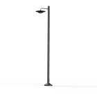 Roger Pradier - Lampadaire Cooper N°4 clair Rouille 046