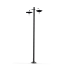 Roger Pradier - Lampadaire Cooper N°5 clair Noir velours 113
