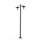 Roger Pradier - Lampadaire Cooper N°5 opale Rouille 046