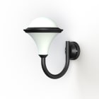 Roger Pradier - Applique Dallas N°1 opale Noir foncé 000