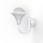 Roger Pradier - Applique Dallas N°1 fume Blanc 001