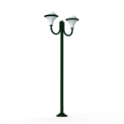 Roger Pradier - Lampadaire Dallas N°10 opale Vert sapin 067