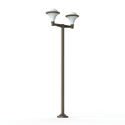 Roger Pradier - Lampadaire Dallas N°11 opale Grès 054