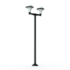 Roger Pradier - Lampadaire Dallas N°11 opale Gris ardoise 059