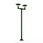 Roger Pradier - Lampadaire Dallas N°11 fume Vert Anglais 019