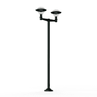 Roger Pradier - Lampadaire Dallas N°11 fume Gris ardoise 059