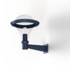 Roger Pradier - Applique Dallas N°2 detection fume Bleu azur mat 134