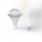 Roger Pradier - Roger Pradier - Applique Dallas N°2 fume Blanc 001