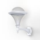 Roger Pradier - Roger Pradier - Applique Dallas N°3 fume Blanc 001