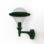 Roger Pradier - Applique Dallas N°3 fume Vert Anglais 019