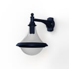 Roger Pradier - Applique Dallas N°4 fume Bleu acier 065