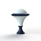 Roger Pradier - Borne Dallas N°5 opale Bleu azur mat 134