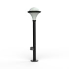 Roger Pradier - Roger Pradier - Borne Dallas N°8 prise type F opale Noir foncé 000