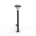 Roger Pradier - Roger Pradier - Borne Dallas N°8 prise type F opale Gris ardoise 059