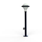 Roger Pradier - Borne Dallas N°8 prise type F opale Bleu acier 065