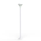 Roger Pradier - Lampadaire Dallas N°9 opale Blanc 001