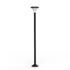 Roger Pradier - Lampadaire Dallas N°9 opale Gris anthracite 006