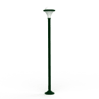Roger Pradier - Lampadaire Dallas N°9 opale Vert sapin 067