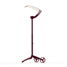 Roger Pradier - Luminaire mobile Equix N°1 prise type G Rouge vin 066