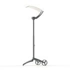 Roger Pradier - Luminaire mobile Equix N°1 prise type J Gris soie 105