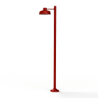 Roger Pradier - Lampadaire Faktory N°5 Rouge tomate 110
