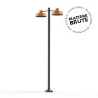 Roger Pradier - Lampadaire Faktory N°6 Cuivre brut 082