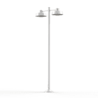 Roger Pradier - Lampadaire Faktory N°6 Blanc pur 101