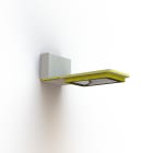 Roger Pradier - Applique Hector N°1 LED asym 26W 3000K Jaune souffre 068 support Gris 105