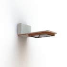 Roger Pradier - Applique Hector N°1 LED Asym 35W 2700K Dali Orangé pur 014, Support Gris 105