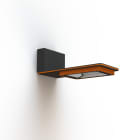 Roger Pradier - Applique Hector N°1 LED asym 35W 3000K Dali Orangé pur 014 support Gris noir 107