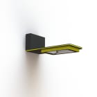 Roger Pradier - Applique Hector N°1 LED Asym 35W 2700K Dali Jaune soufre 068, Support Gris 107