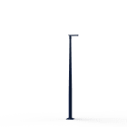 Roger Pradier - Lampadaire Hector N°2 LED Sym 26W 2700K Bleu acier 065