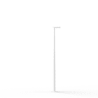 Roger Pradier - Lampadaire Hector N°2 LED asym 26W 3000K Blanc pur 101