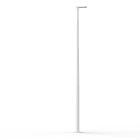 Roger Pradier - Lampadaire Hector N°3 LED Asym 35W 2700K Dali Blanc pur 101