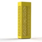 Roger Pradier - Borne Hogar Moucharabieh N°5 LED 16W 3000°K Jaune soufre 068