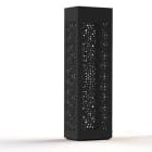 Roger Pradier - Borne Hogar Moucharabieh N°5 LED 16w 2700°K Gris noir 107