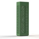 Roger Pradier - Borne Hogar Moucharabieh N°5 LED 16W 3000°K Vert fougère 109