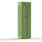 Roger Pradier - Roger Pradier - Borne Hogar MOUCHARABIEH N°5 LED 16w 2700°K Vert pâle 133