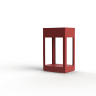 Roger Pradier - Roger Pradier - Borne Hogar N°6 LED 16w 2700°k Rouge tomate 110