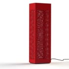 Roger Pradier - Luminaire mobile Hogar Moucharabieh N° 7 LED 16W 2700°K Rouge 110