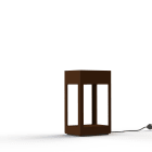 Roger Pradier - Luminaire mobile Hogar N° 8 LED 16W 3000°K Rouille 046 Prise type J