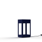 Roger Pradier - Roger Pradier - Luminaire mobile Hogar N° 8 LED 16W 2700°K Bleu 065 Prise type J