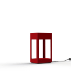 Roger Pradier - Luminaire mobile Hogar N° 8 LED 16W 2700°K Rouge 110 Prise type J