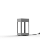 Roger Pradier - Roger Pradier - Luminaire mobile Hogar N° 8 LED 16W 2700°K Gris 105 Prise type J