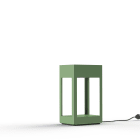 Roger Pradier - Roger Pradier - Luminaire mobile Hogar N° 8 LED 16W 3000°K Vert 133 Prise type J