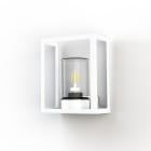 Roger Pradier - Roger Pradier - Applique Hugy N°1 Clair Blanc pur 101