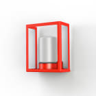 Roger Pradier - Applique Hugy N°1 Opale Rouge signalisation 056