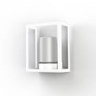 Roger Pradier - Applique Hugy N°1 Opale Blanc pur 101