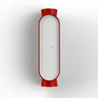 Roger Pradier - Roger Pradier - IBUK LED 3000°K 40-40 Façade PC blanc Rouge 110